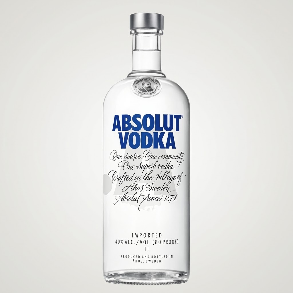 Absolut Blue 1L