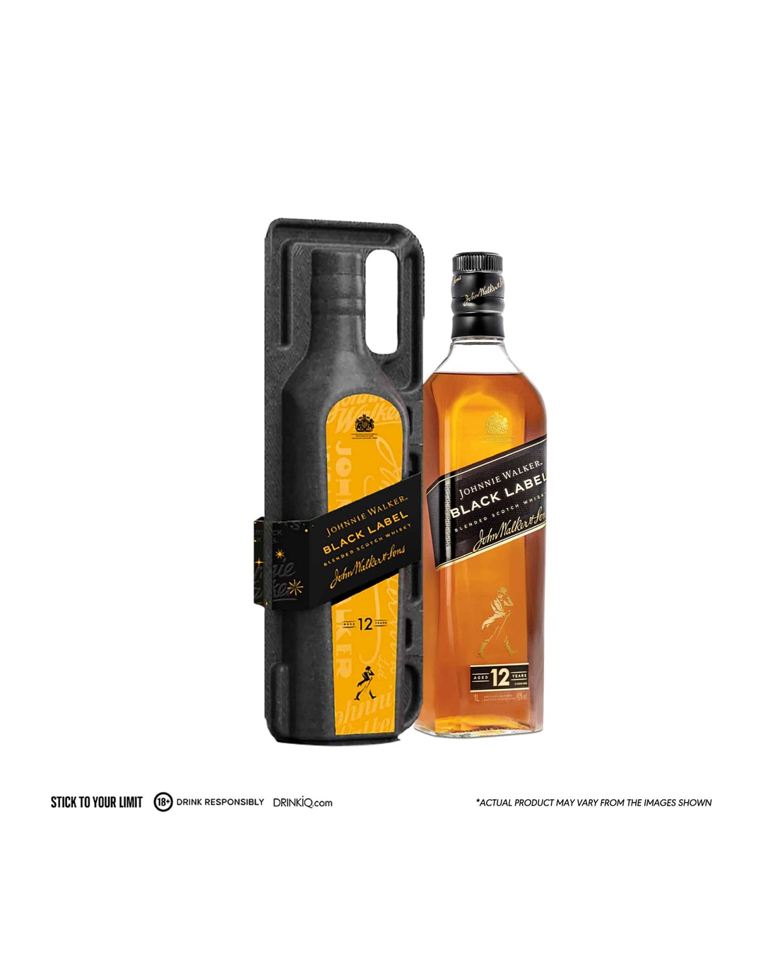 Johnnie Walker Black Pulp Case 12Yo 1L