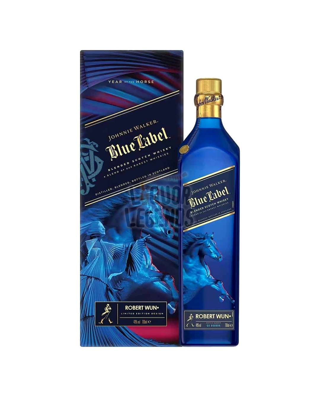 Johnnie Walker Blue Cny Horse 750Ml