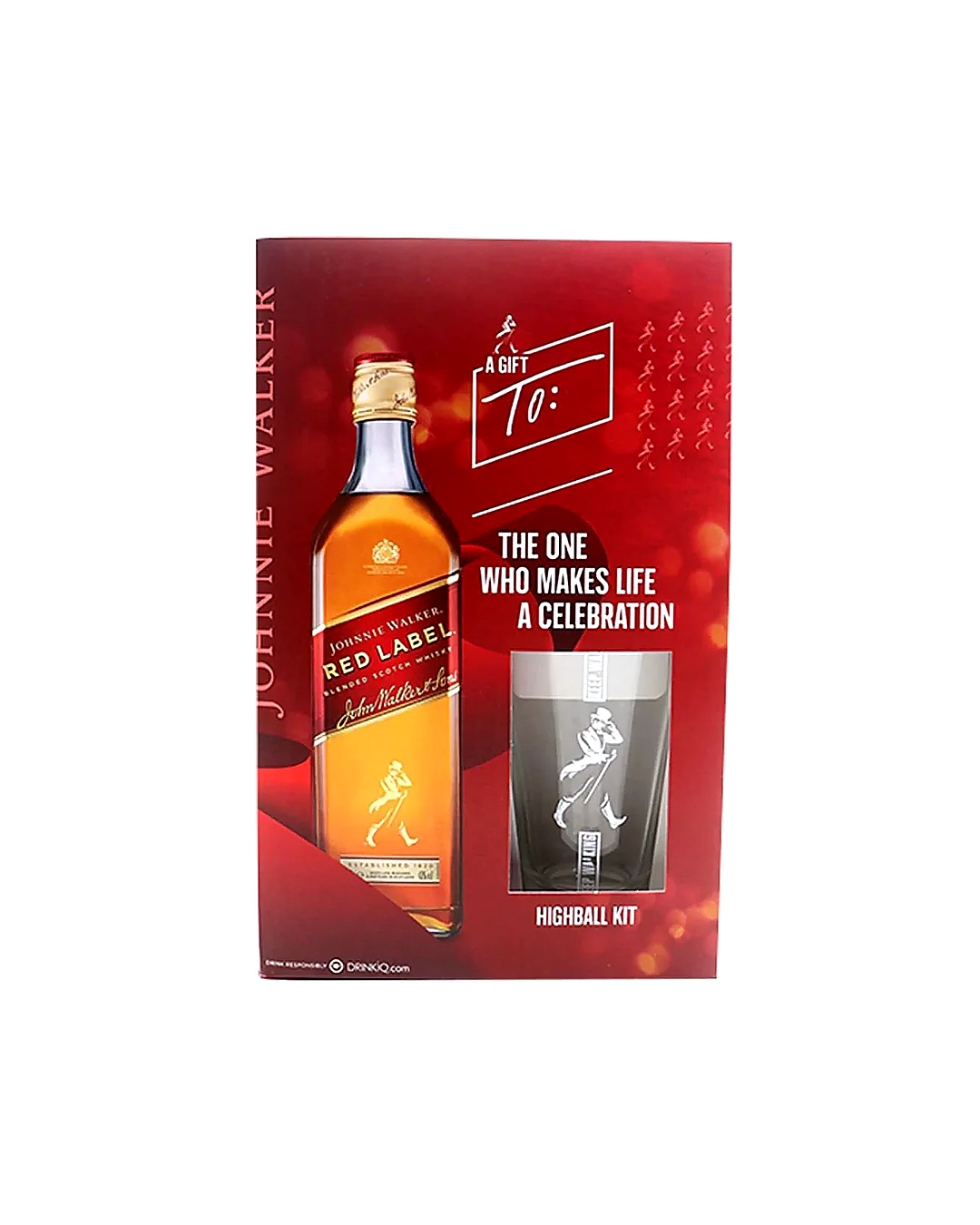 Johnnie Walker Red High Ball Glass 700Ml