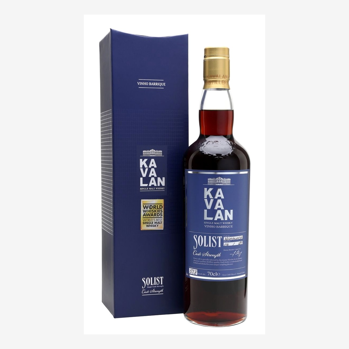 Kavalan Solist Vihno Cask 700Ml