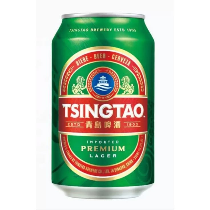 Tsingtao Draft Beer Can 330Ml